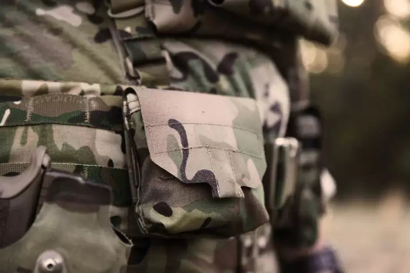 blue force gear boo boo pouch multicam with belt