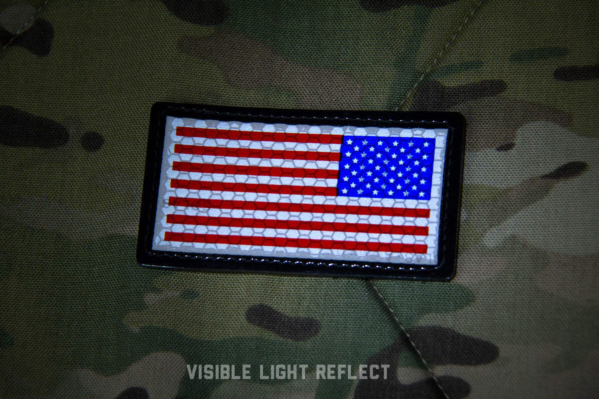 Mil-Spec Monkey MSM IR Sealed US Flag Patch IRパッチ